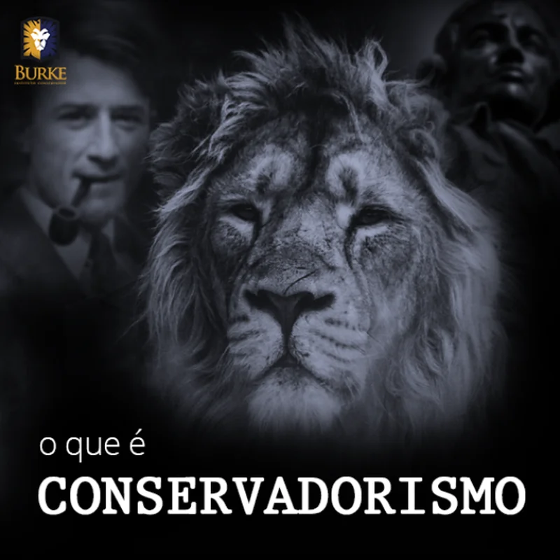 Capa do curso Conservadorismo, do Burke Instituto Conservador